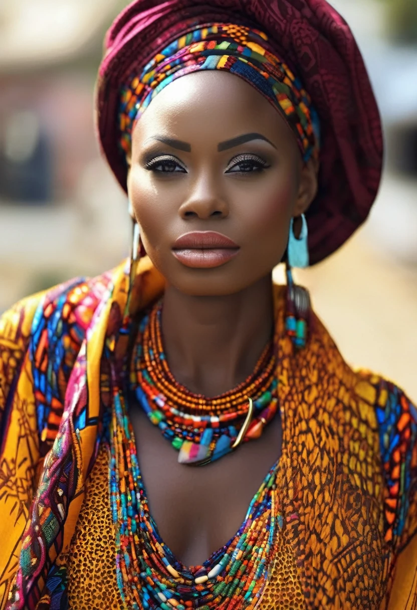 Very beautiful African Woman