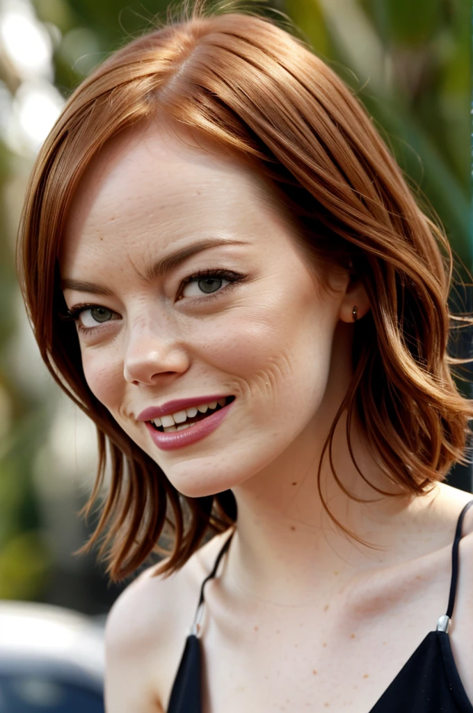 Ants biting Emma stone 