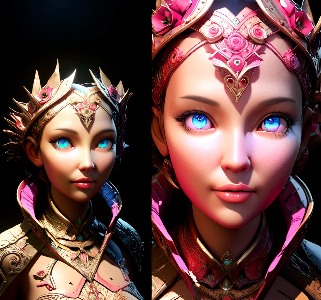 a recycle-themed anime comic 3D model, beautiful detailed eyes, beautiful detailed lips, extremely detailed eyes and face, long eyelashes, highly detailed, intricate, cinematic lighting, vibrant colors, 8k, photorealistic, concept art, digital art