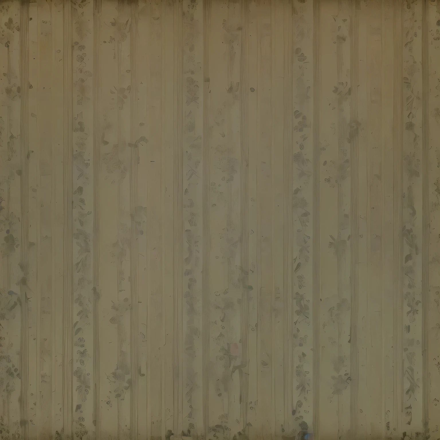 Old yellow wallpaper with stripes and patterns