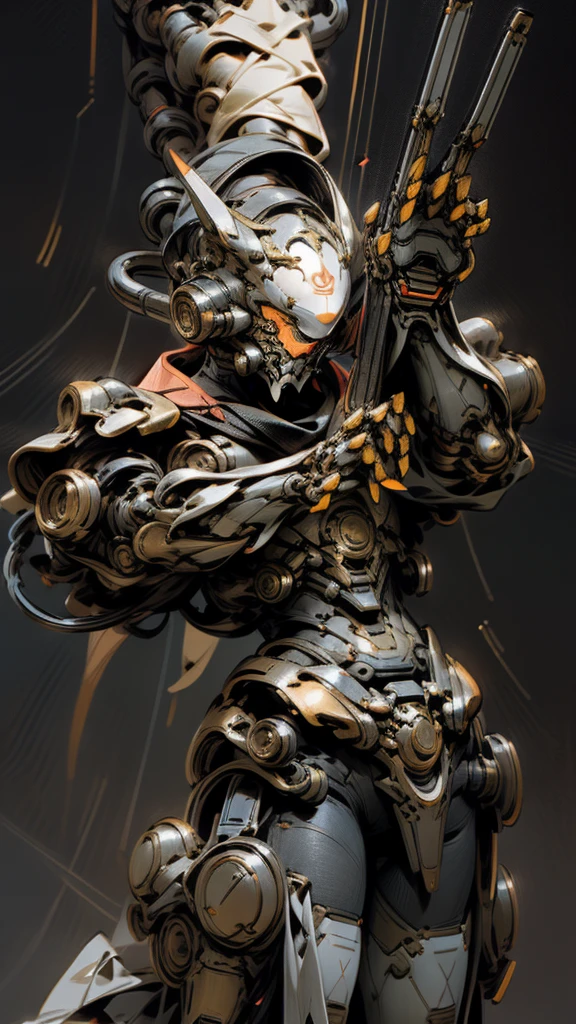 Figure Model: A terrifyingly fantastic ultra robot, embodying the Legend of the Ultimate Aura, meticulously designed by ESLU D FC FC. Its scary Sci-Fi appearance showcases realistic details, including the deadly RT-SZ8-7 BS-ST claws, evoking a sense of awe and fear in onlookers. With a skin reminiscent of dark, metallic armor, this mechanical marvel stands as a cybernetic guardian in the realm of the fantastical. Illuminated by an ominous red aura, this one-man RT-SZ8-7 BS-ST robot defends with its scary, realistic presence, armed with claw weapons that,cool ta,