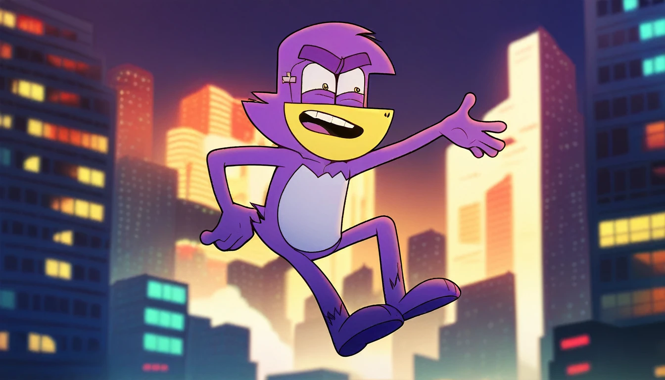 badmascot, solo, 1boy, pokemon (creature),  cyberpunk, city, night, neon, mascot, full-size,
score_9, score_8_up, score_7_up, score_6_up, score_5_up, score_4_up
 