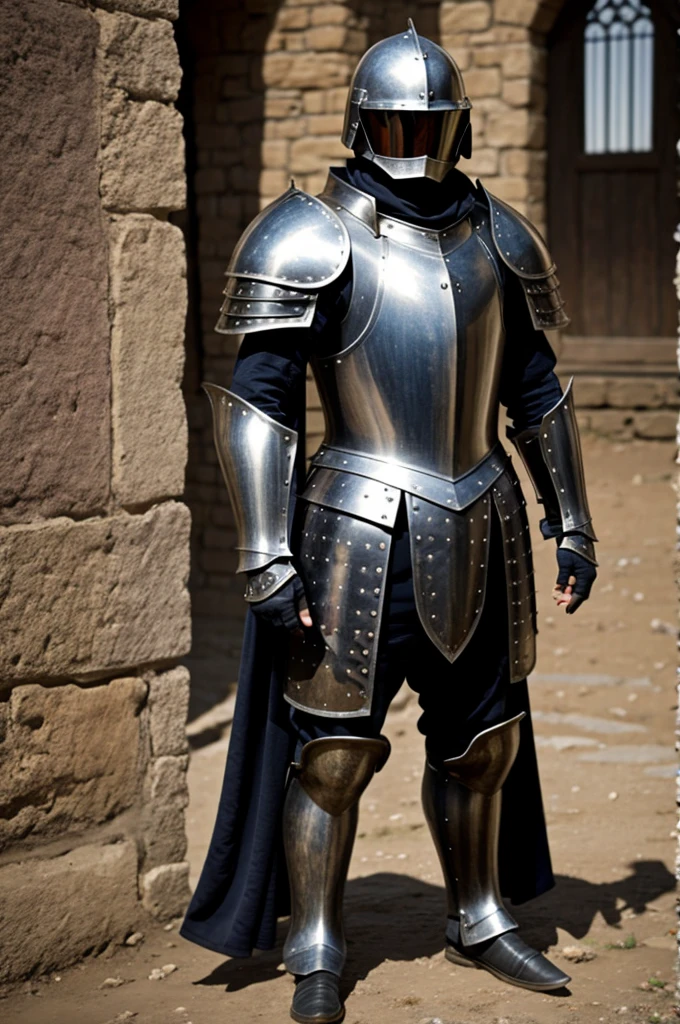 Menera a medieval armor with military characteristics 
