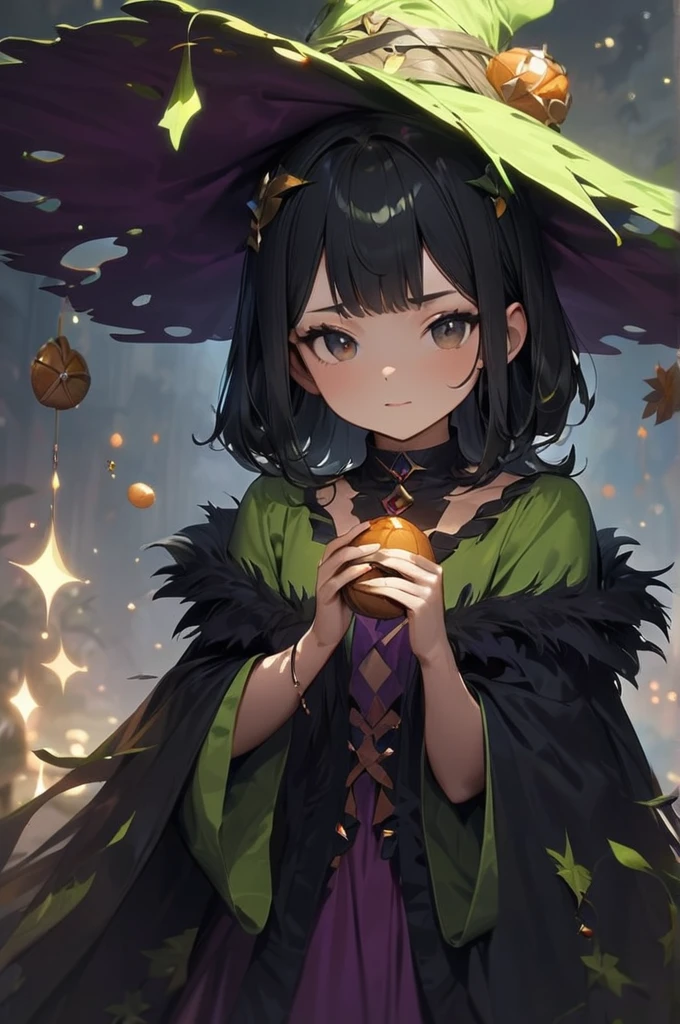 ((Best quality)), ((masterpiece)), (detailed), The naked witch