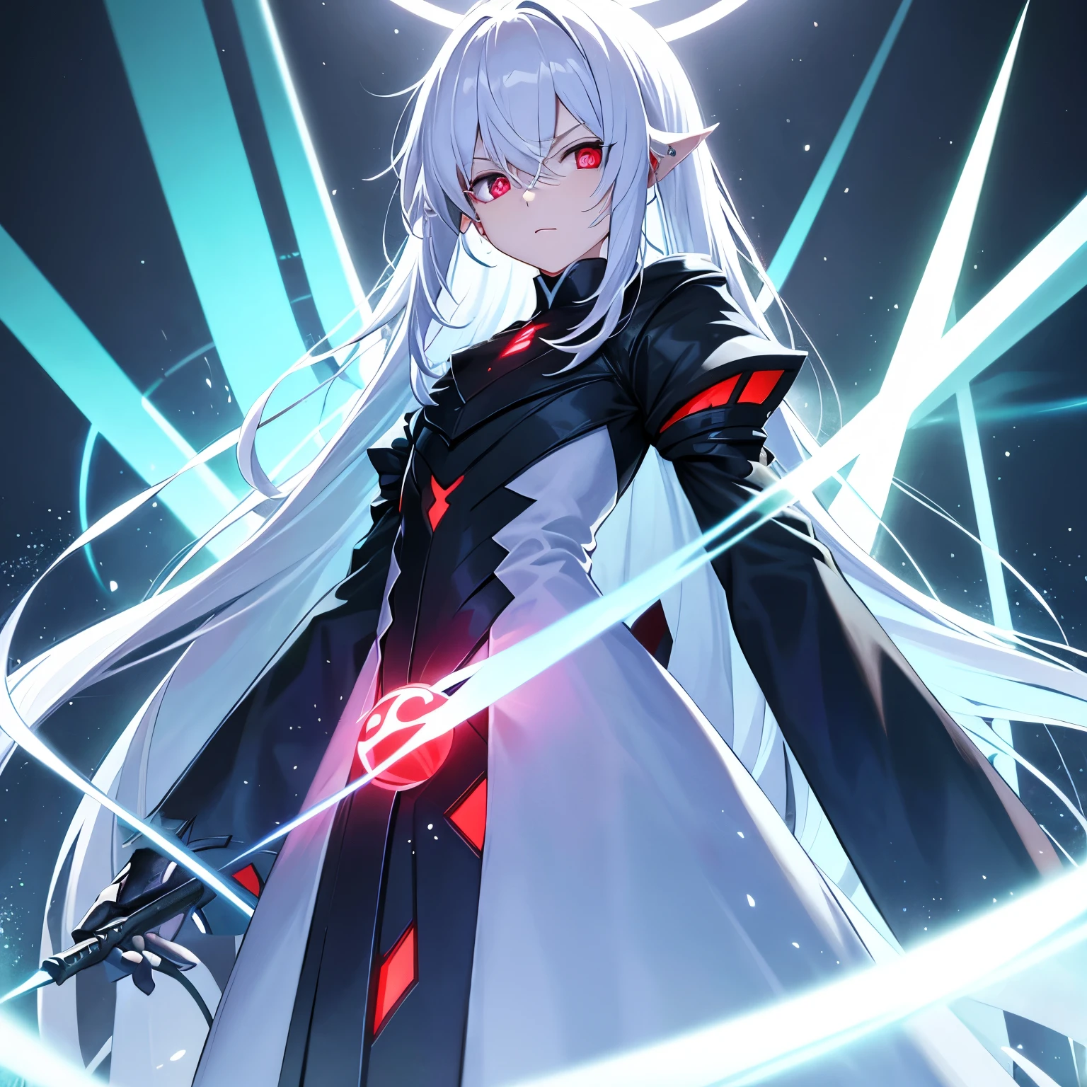 Vector, a former level 5 esper, once tried to pass the experiment to level 6, but in the end he lost all his strength, appearance, long white hair, red eyes, looks like Acceliator, the ability to Create Vectors.
