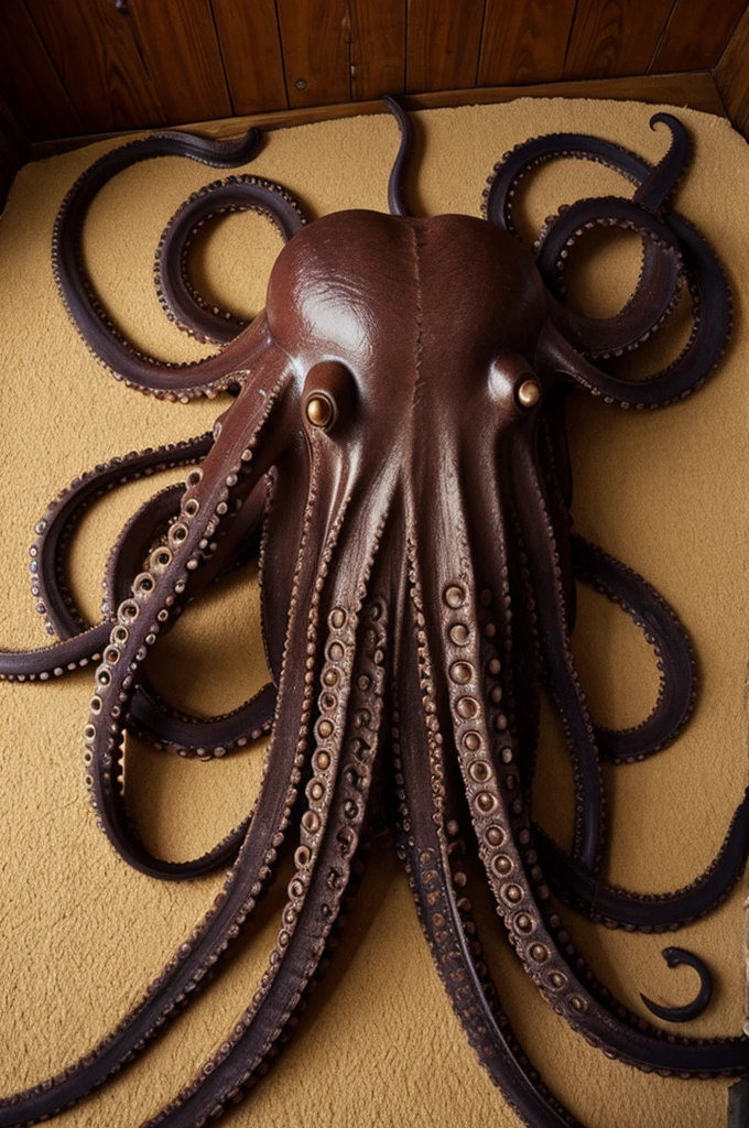 Human with 8-trunk octopus head