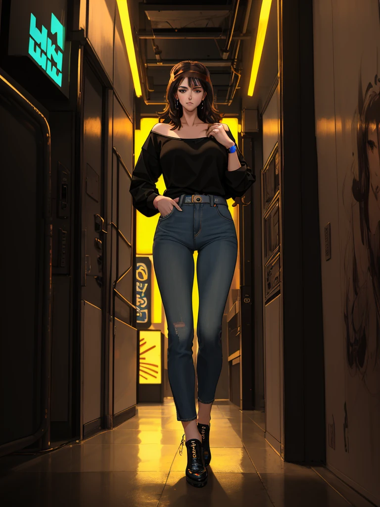 Cowgirl holding a blank banner Amish clothes shirt big pants Stunning eyes Stunning face Creamy hair Beautiful hair Cowgirl outfit Stunning clothes Lovely colors Amazing colors Very detailed and beautiful Sun background Sunglasses With her nerdy friend and glamorous background, amazing wallpaper, Liv Tyler, Salma Hayek, highly detailed and beautiful wallpaper, HD Image - Auto Fonts - Neon Fonts,, , neon blue, neon in different colors, cyber punk,, colorful neon lights