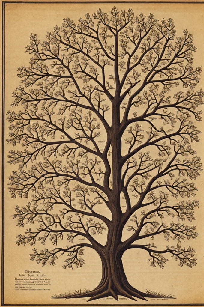 A genealogical tree