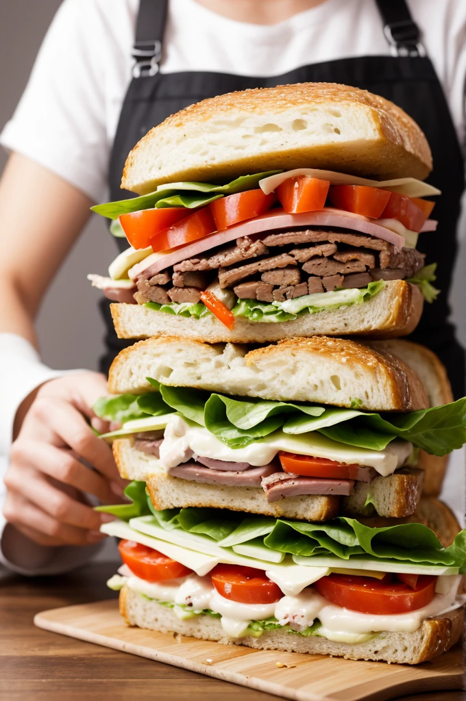 Make a delicious sandwich