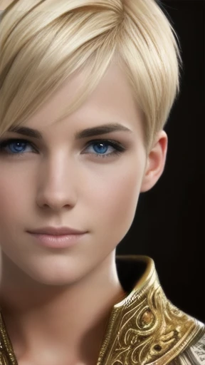 blondes Biblical Jew men with short hair, focus on the face.