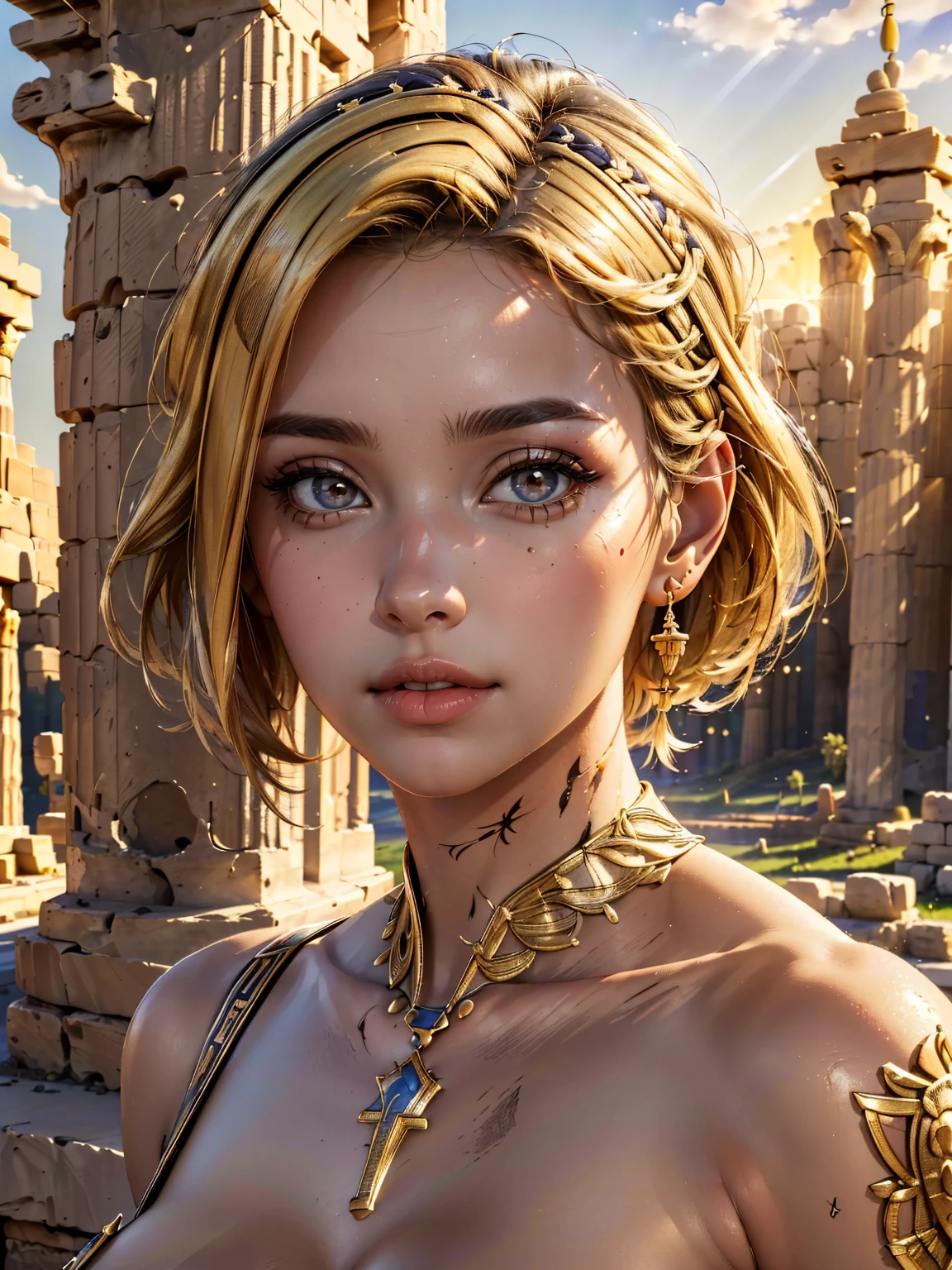 (masterpiece:1.4), (various angle:1.4), (best quality, highres:1.9), (Natalie Imbruglia:1.4), (dynamic various pose:1.4), (ancient greek goddess clothe:1.3), (horny:1.45), (magical night:1.3), (bitchy and naughty:1.4), (large lips done over:1.45) (eyes half-open:1.25), ((big redone breasts:1.5)), (photorealistic:1.4), (intricate and beautiful:1.2), (detailed light), (highres textures), , soft light passing through hair, (sharp), exposure blend, (bokeh), (hdr:1.4), (cinematic:1.2), ( girl), (younger), beautiful face, (Temple of Artemis scenery background:1.35)