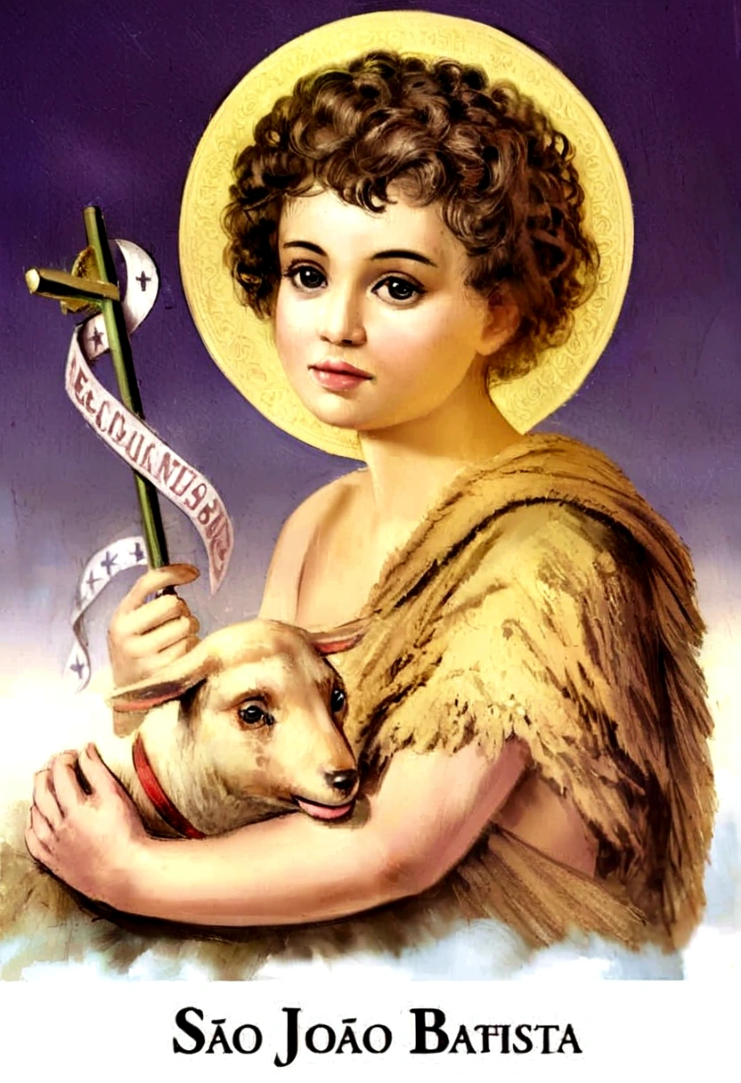 PICTURE REALISTIC, Saint John the Baptist, high qualiy, improves quality
