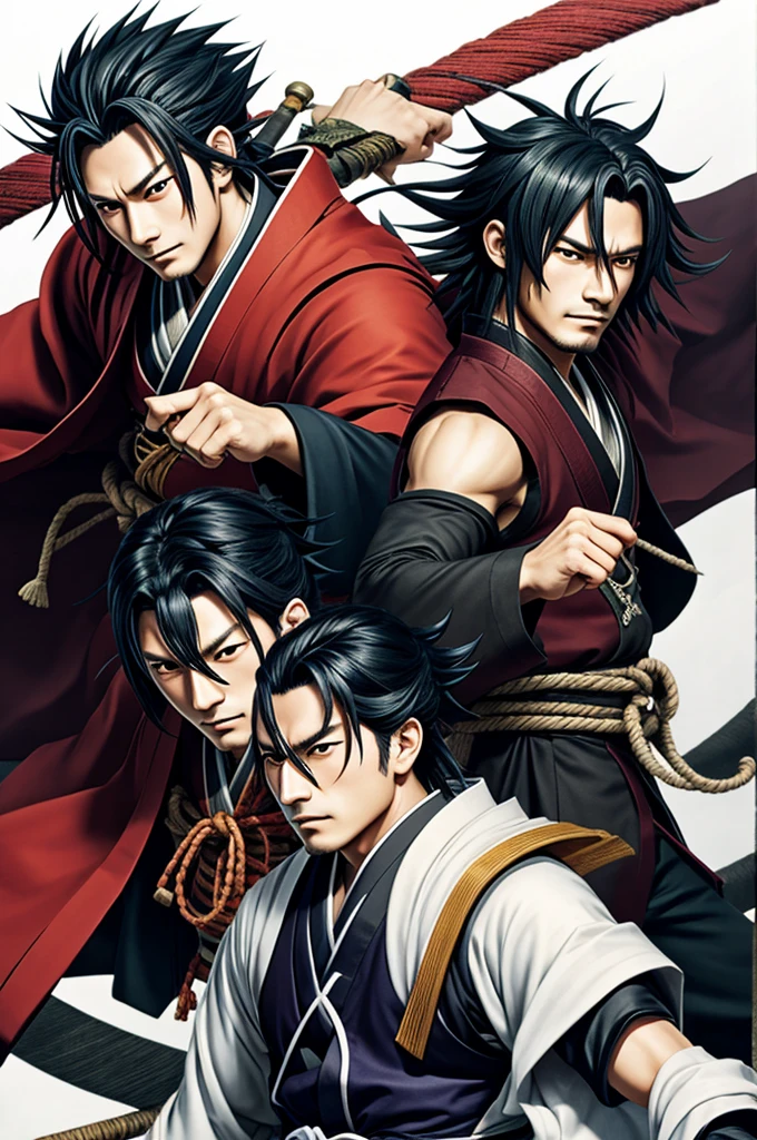 Kyojuro rengoku and Ryomen sukuna abrazados