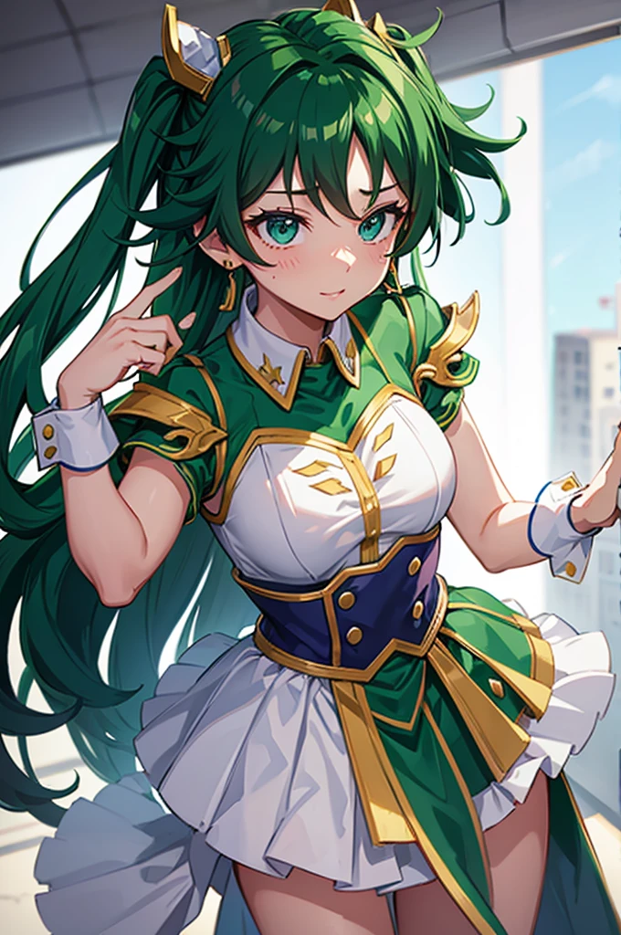 Izuku midoriya female, traje de heroe