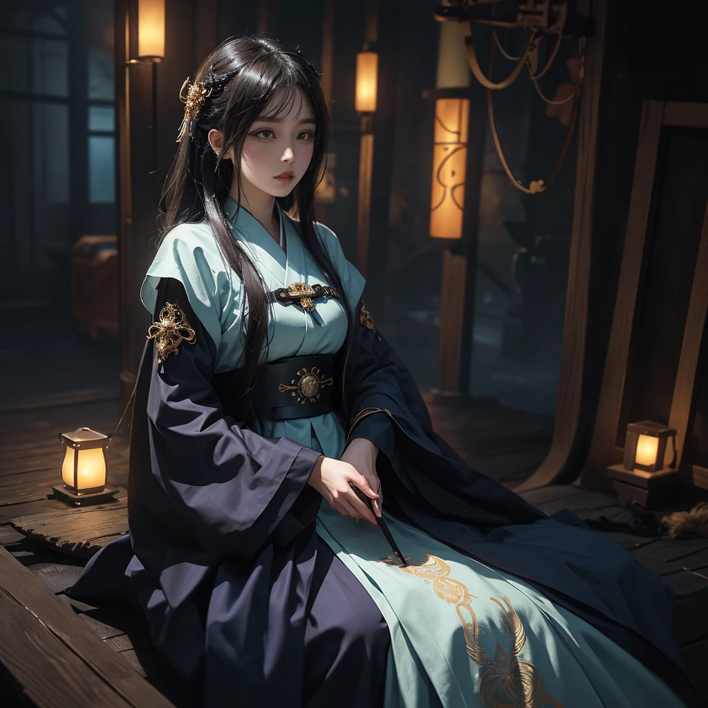 (Best quality, A high resolution: 1.2), ultra detailed, realistic, [Main subject of the image] it is a deserted and lifeless world, emphasizing the lack of life and feeling of emptiness. [Central character image] this is a magical girl. It is important to have a detailed view, lips and facial features, to avoid accidental facial deformations. [General theme of the image] it is a futuristic fantasy with Japanese influence.. This may include elements such as, how futuristic architecture., visual. Anime style effects, traditional japanese clothing or symbols. - Bright colors. The colors in the image should be bright and saturated., adding visual interest to the surface composition. The lighting in the image should be soft and atmospheric., creating a mystical and fabulous atmosphere. - mystical atmosphere. The image had to have a general feeling of mysticism and otherworldliness., with even more fantasy elements. (perfect details: 1.1), (nice and clear background: 1.2), (Extremely detailed computer graphics, ultra detailed, best shadow: 1.1), (beautifully detailed beautiful eyes), ( full length 1.1)