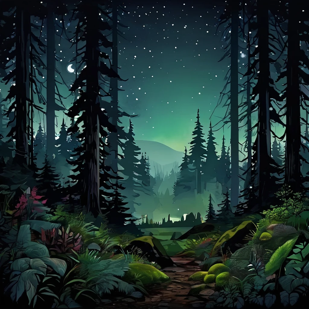 Night Forest