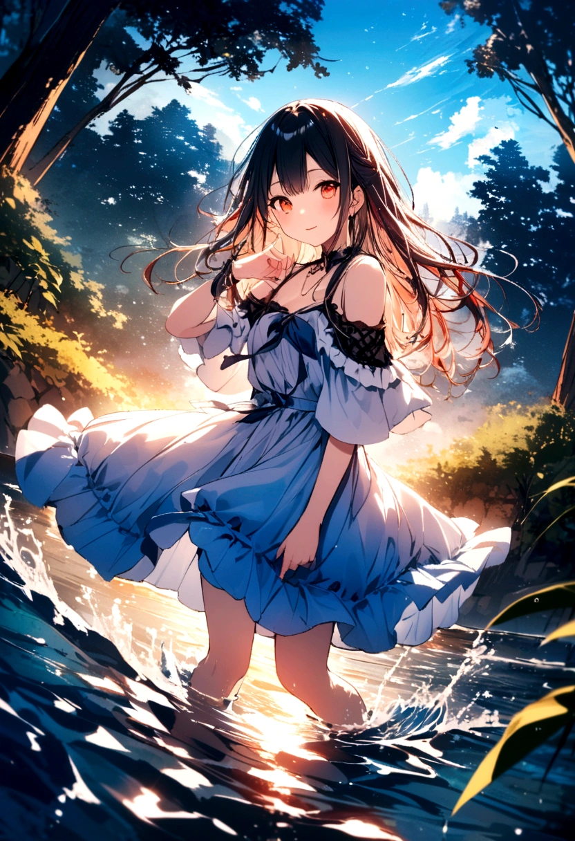 water中、water、Real、photograph、nature、Light、Vibrant colors