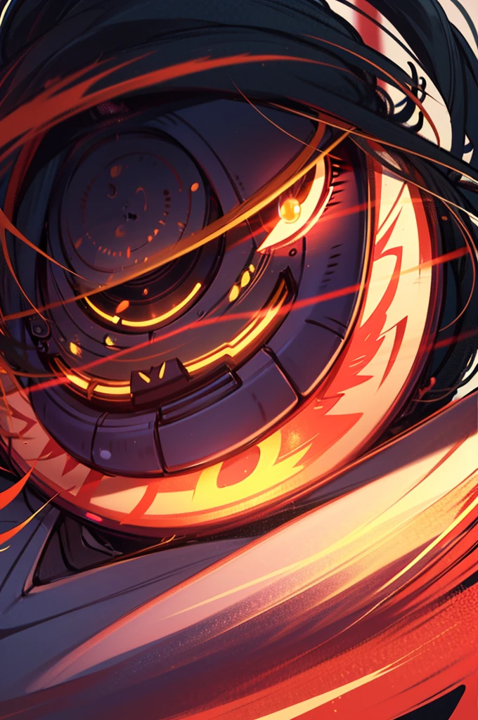 Anime Reality, detailed anime, anime styling, super verbose, high details, masterpiece, high quality, high resolution, black hair, black haired anime man, glowing eyes, blue glowing eyes, covered mask, covering mouth, red mask, action pose, lightning background, lightning aura