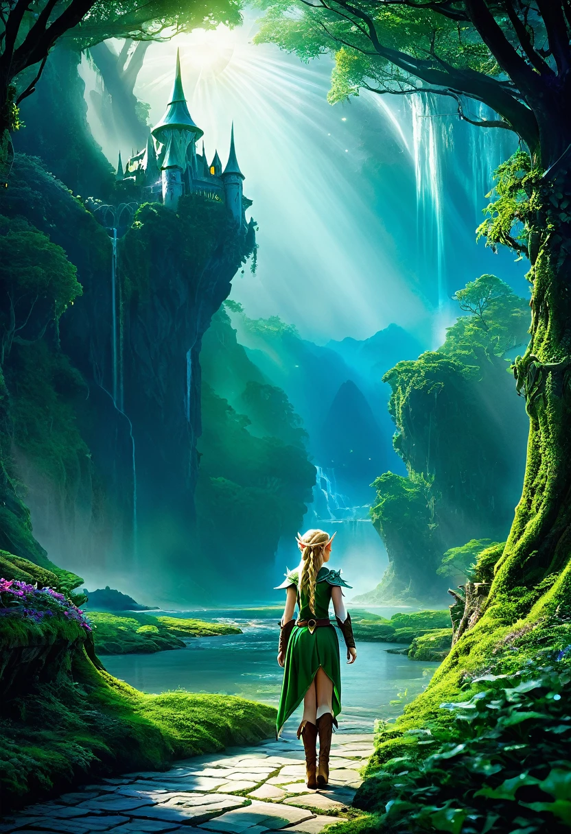 background, fantasy, fantastic, fantasy, adventure, hope, magic, elf