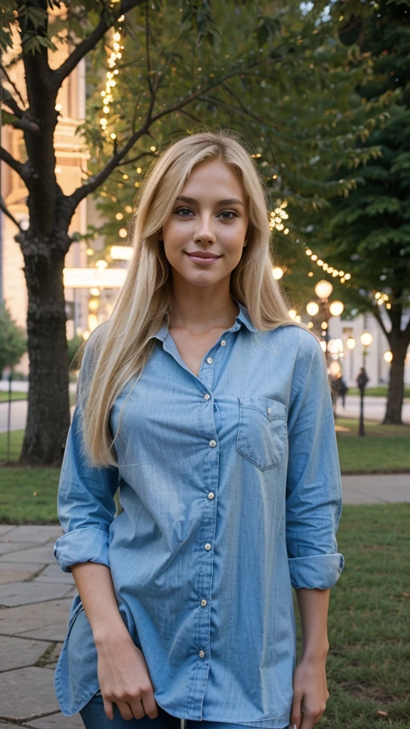 Kiara Hunter Blonde woman, posing stand modeling, with blue casual outfit design, park, with Skyblue eyes and long hair, sexy smile, Beautiful blonde woman, Beautiful blonde girl, a beautiful blonde, blonde beautiful young woman, Portrait of Nicole Aniston , cute female model, blonde woman, blonde and attractive features, Sexy girl with long blonde hair, Beautiful blonde hair, blonde goddess, beautiful woman, Young blonde woman, Swedish blonde woman, park, night.