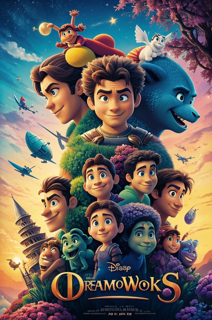 Póster dreamworks