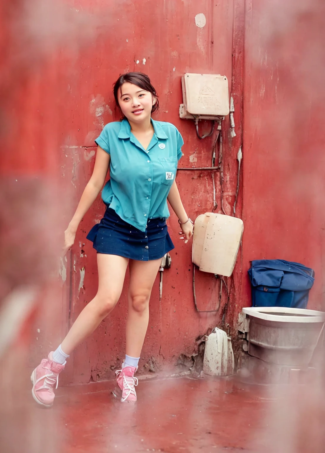 nude、Big Tits 14 Year Old Night Back Alley,puddle、
