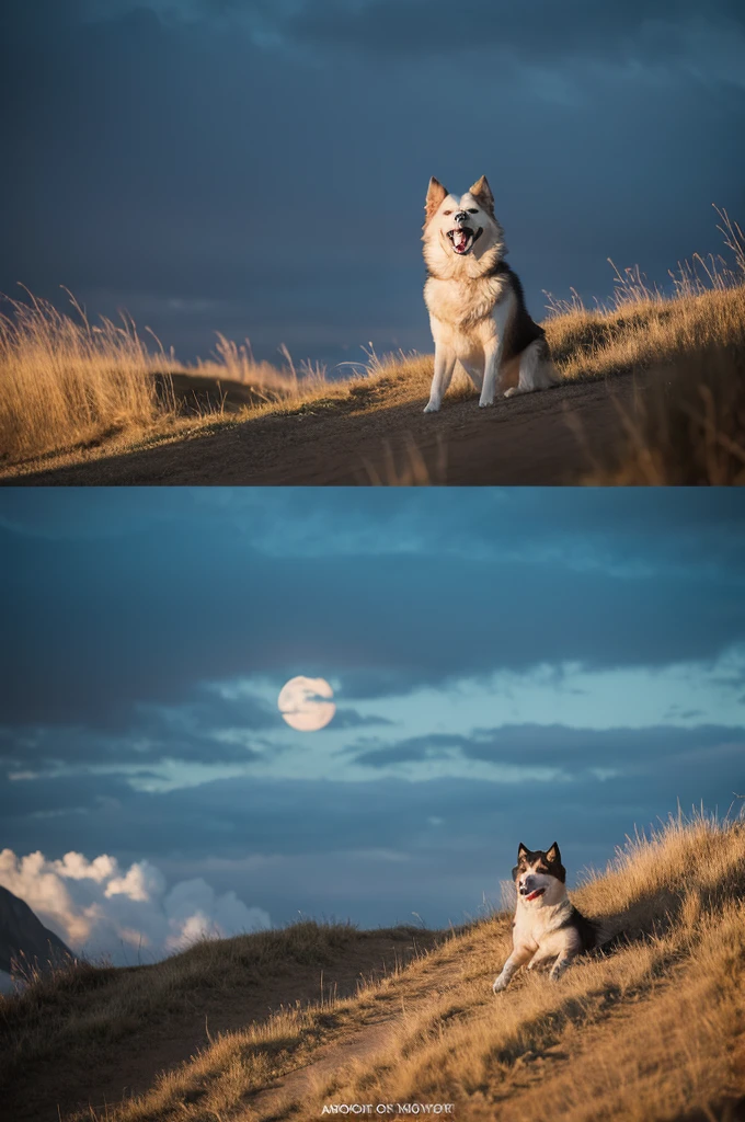 Howling dogs