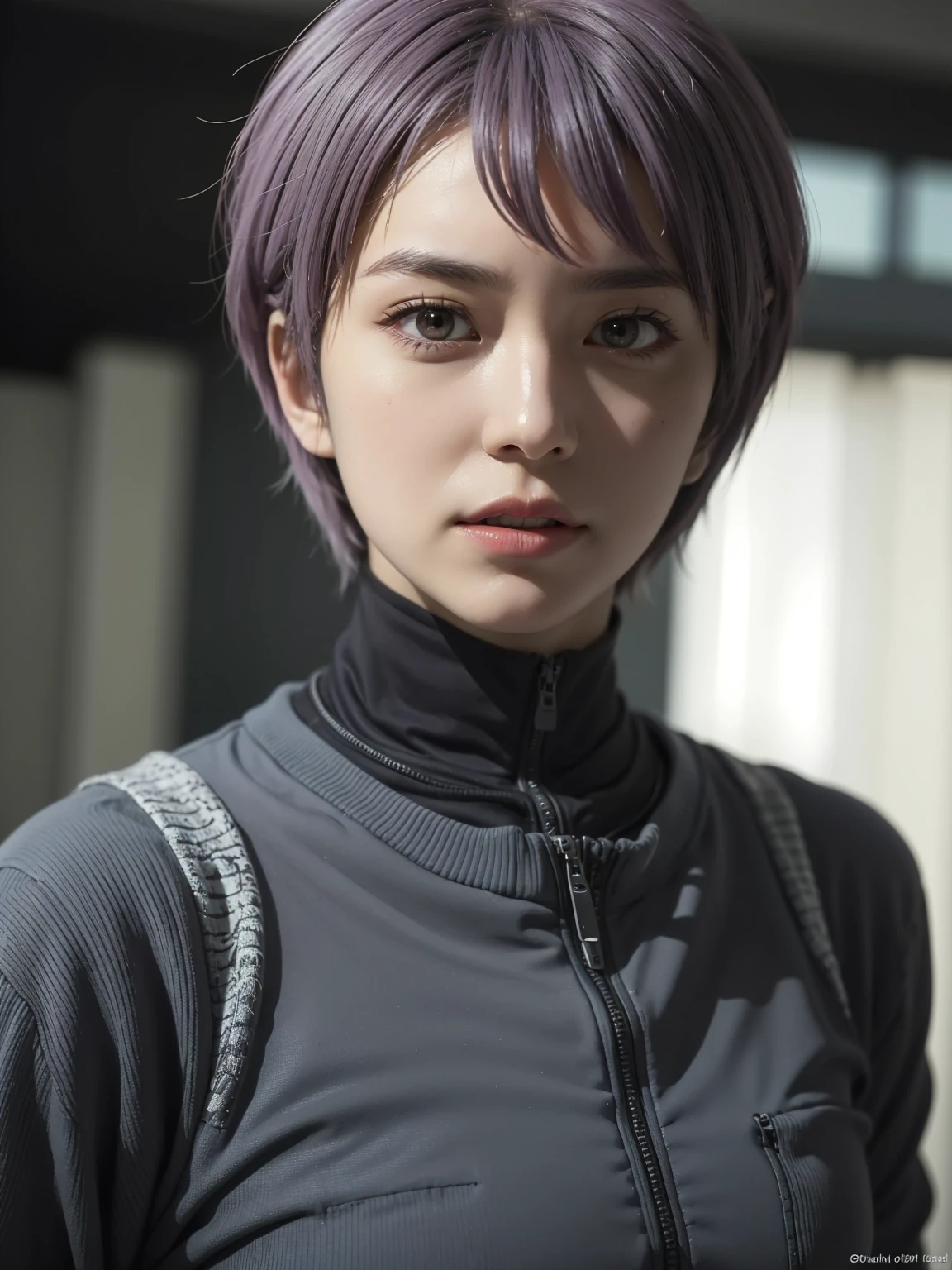 (A superb exquisite yuki nagato), (yuki nagato:1.5),
(photo realistic:1.4), (hyper realistic:1.4), (realistic:1.3),
(smoother lighting:1.05), (increase cinematic lighting quality:0.9), 32K,
1girl,16yo girl, realistic lighting, light on face, ray trace, (brightening light:1.2), (Increase quality:1.4),
(best quality real texture skin:1.4), finely detailed eyes, finely detailed face, finely quality eyes,
(tired and sleepy and satisfied:0.0), ((face closeup)),
(Increase body line mood:1.1), (Increase skin texture beauty:1.1),