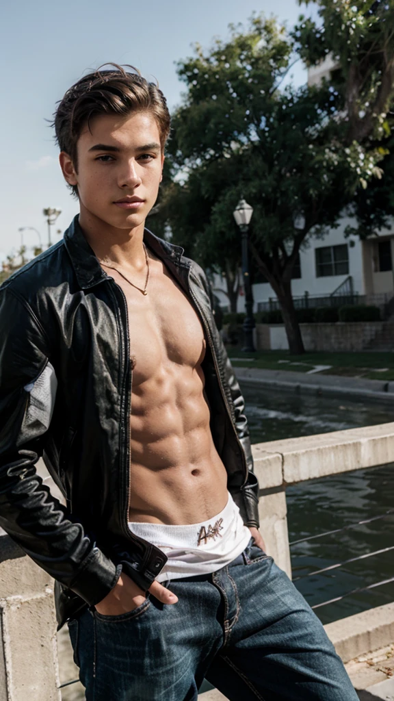 Male model. Riverside.
