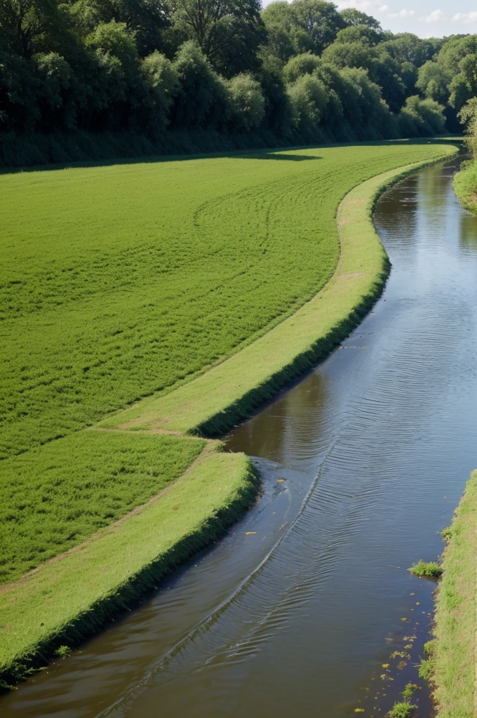 Rivers with molles on the banks