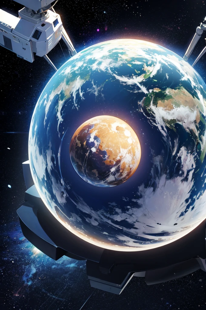 isolated earth planet, full view of planet, no characters, planet, space, outerspace, astronomy 