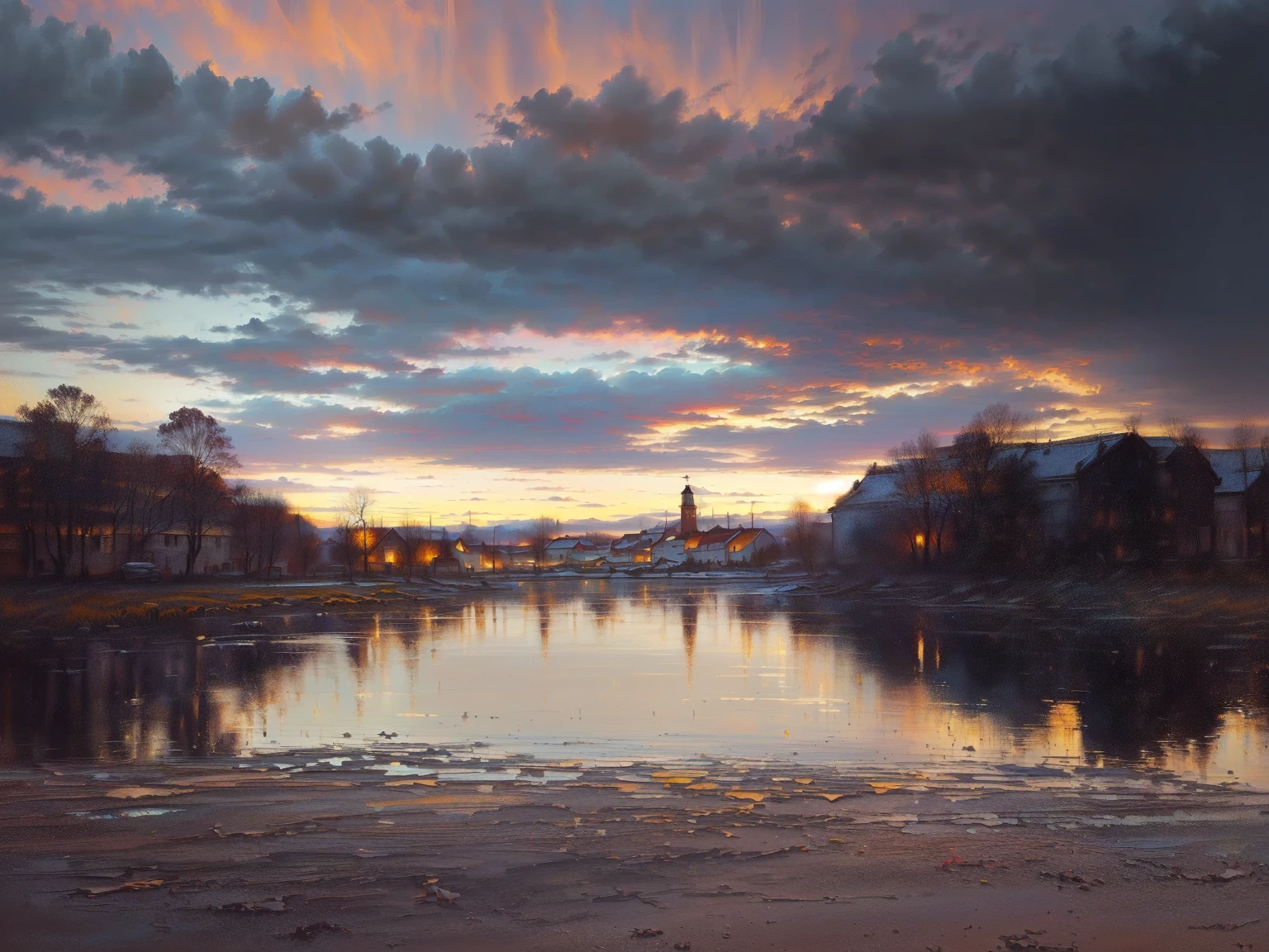 COLOR WITH FOUR COLORS IN PASTEL TONES, MAKE A MIX BETWEEN WATERCOLOR AND OIL PAINTING, WITH A THICK LAYER AND EXCESS PAINT, WITH AN ANCIENT PAINTING SETTING FROM THE 17TH CENTURY, WITH VIBRANT EXPRESSIVE COLORS, WITH THE LOOK OF AN OLD PAINTING PICTURE, WITH SHINE INTENSE, BETTER DEFINITION, HIGHER IMAGE QUALITY