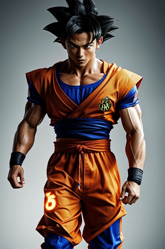 Goku fused with cr7
