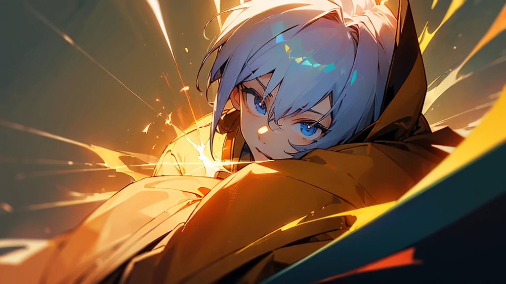 (((masterpiece,Highest quality))),(((Anime man clinging to incinerator))),(high quality),