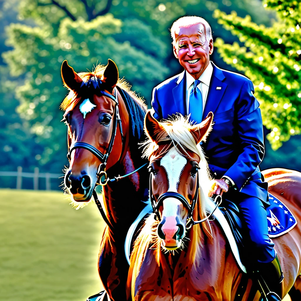 feral, pony President Joe Biden