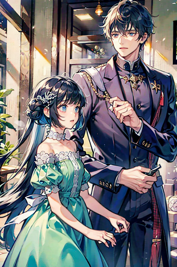 nobility, husband and wife, children