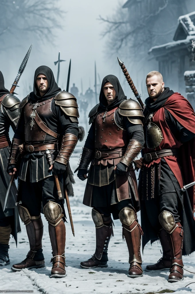 Spawn a group of 5 fearsome Bersek-style warriors
