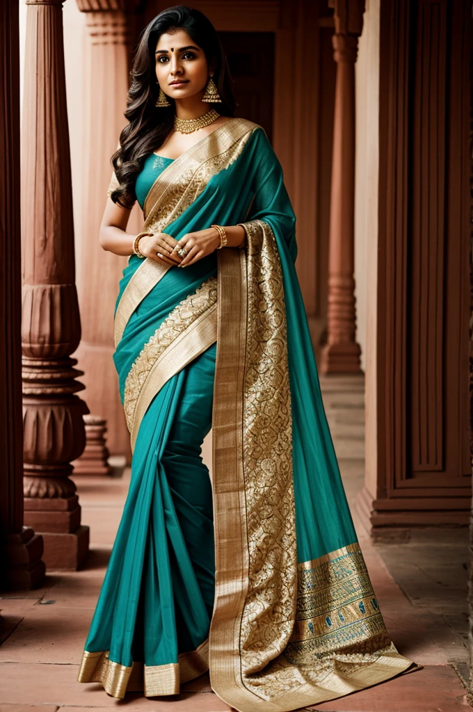 Indian dress, Sari, desi, jewels, palace