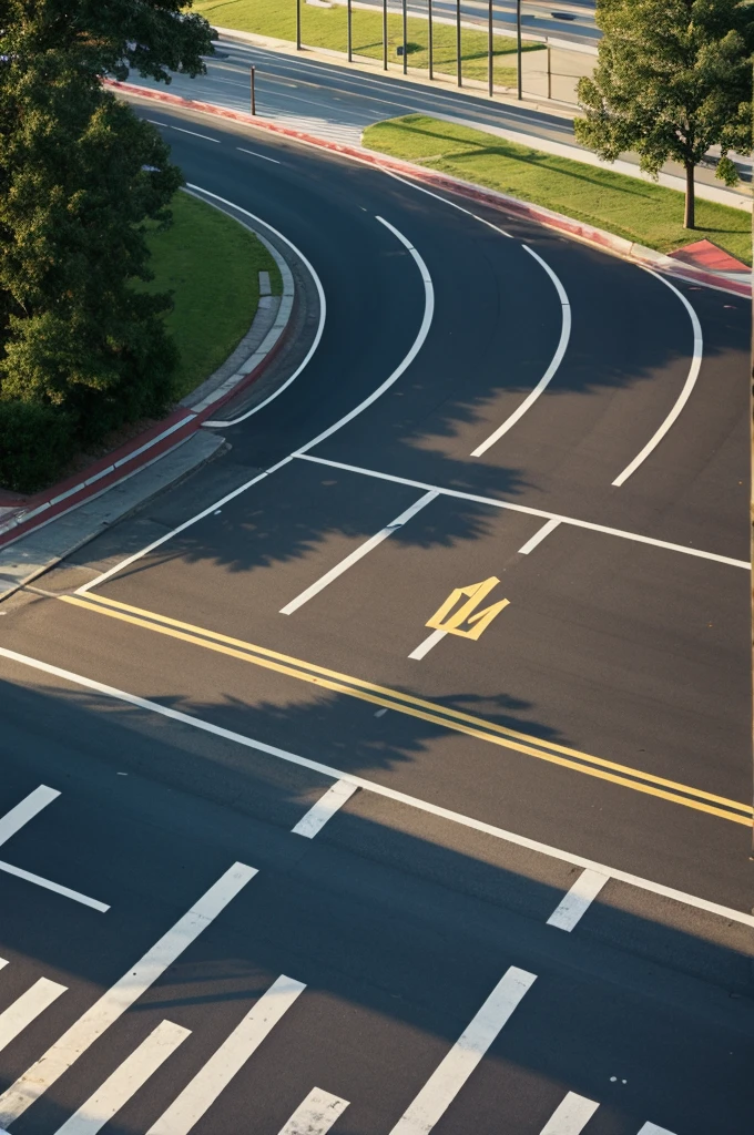 Pedestrians must walk perpendicular to the axis of the road, ensuring that there is no danger.