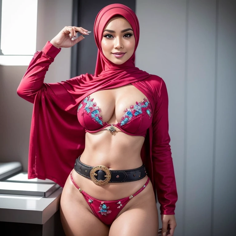 Two:2 naked and nude sexy hijab prostitutes with pinks nipples, bestquality，master-piece，High resolution with high detail，（brilliant：1.4），raw photograph，，optical illusion，1girle，（Solo exhibitions：1.2），（cowboy lens：1.2），（Hair crown：1.2），Traditional costumes of Dunhuang, china，strapless，（red eyeliner：1.2），（Black eyes：1.4），earings，dynamic angle，entertainment，messy_long_hair，ink，cinematic light，lanelare，Velvet，chrysanthemum，tassels，ribbons，Colorful embroidery，upper half body，Facing the lens，Dynamic Poses，large，Embroidered shoes, red bra, all red, oppai proportions, sexy :8k, 4 k, big breasts!, bottom angle, big breasts!!, Malay beauties, biomechanical oppai, fujita goro and jones, thicc, wearing hijab, hijab star, hijab gorgeous, hijab super model, Malaysian girls group,malay, The whole body consists of a young girl with hijab, Eye makeup, 21yo, Cat ears, Soft lighting, group, Wear shabby clothes, Dirty, Tattered futuristic bikini, Cat's paw badge, Pose, spot color, rendering by octane, Ultra-realistic intricate details, Cinematic, 8K resolution, 70mm, emphasis lighting, Global illumination, (((wearing a Sexy belt design by LV))) Surreal full-body figure, Beautiful and delicate body and face, gorgeous figure, ssmile, Titillating，Surreal full-body figure，Beautiful and detailed body and face, Super vista, White skin of the, vivd colour,🔥8k, (masterpiece), (((highest quality)), (super detailed), 2 girls, (iridescent hair, colorful hair, half blue and half pink hair: 1.2), 38 years old, (Gorgeous Malay Girls: 1.2), outdoor, bangs, smile, sky blue eyes, perfect hands, perfect hands, hand details, corrected fingers. Earrings, Night Store + Background, looking_at_viewer, Cowboy Shot, Top Quality, Rich Detail, Perfect Image Quality, big breasts, slender body