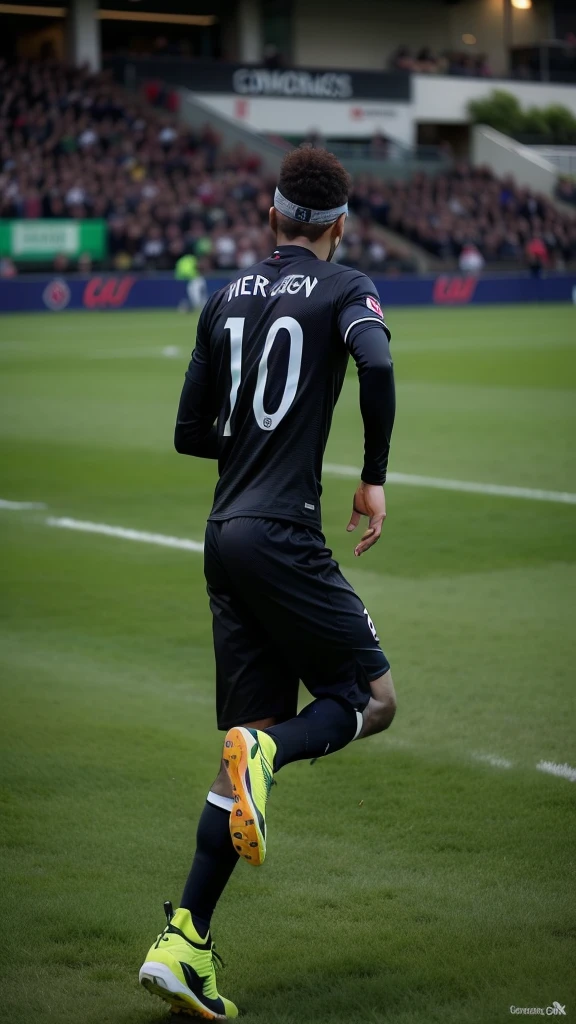 Homem, soccer player fotball, costas.