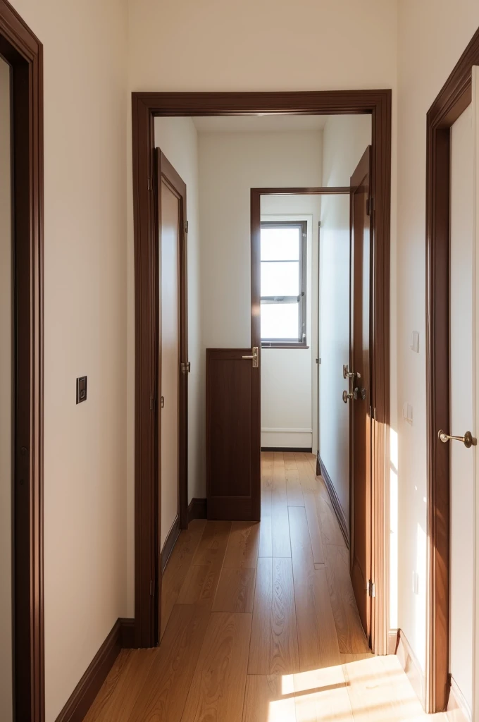 Do one by going up a ladder and going towards a room with the door open
