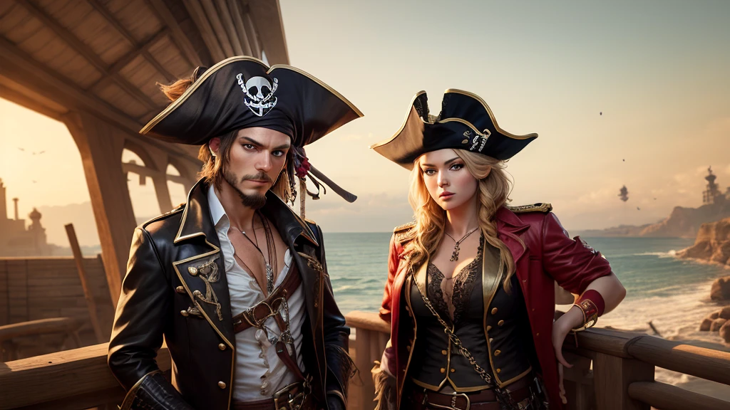 Pirate's Corpse、Gold coins、seabed