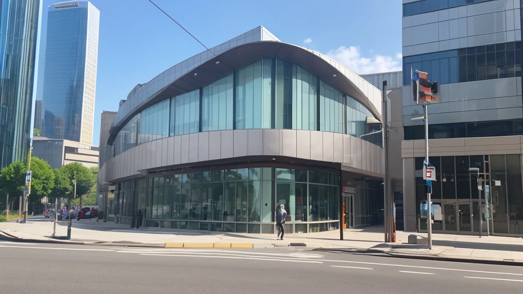 Create a website for small and medium-sized business consultants。Use on the top page、Please generate an image of a small and medium-sized business consultant, such as a photo of a person and a building.。