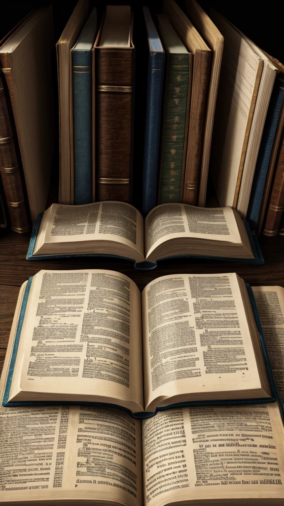 Open old Bible 