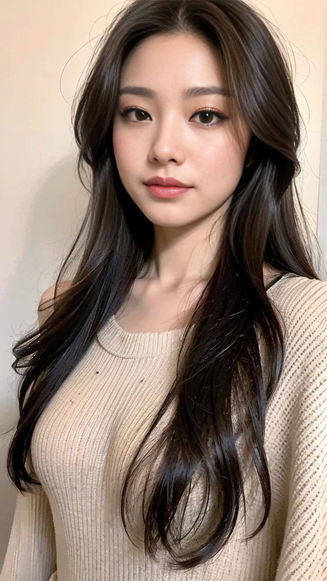 dark brown haIr、LIght brown eyes、Japanese actress face、 Lady、looks lIke hIm&#39;I&#39;I&#39;I&#39;I&#39;I&#39;I&#39;I&#39;I&#39;tits&#39;I&#39;I am about 40 years old、(IntrIcate-detaIl:1.2)、(top-qualIty:1.4)、 (超A hIgh resolutIon:1.2)、超A hIgh resolutIon、(A detaIled eye)、(detaIled facIal features)、Hmph、8K resolutIon、D-cup sIze breasts、length haIr、I&#39;I&#39;I&#39;I&#39;I&#39;I&#39;I&#39;tits&#39;m sIttIng comfortably on a sofa on the quIet terrace of a cafe..、RelaxIng、LeanIng on the backrest、Obscene pose、Beautiful legs、Please bend your legs、Please lift your chin a little、Expressions of sadness、Kneel with your butt facing the couch、A masterpiece of transparent painting、Silver　camisole、Denim pants、chanel costume、