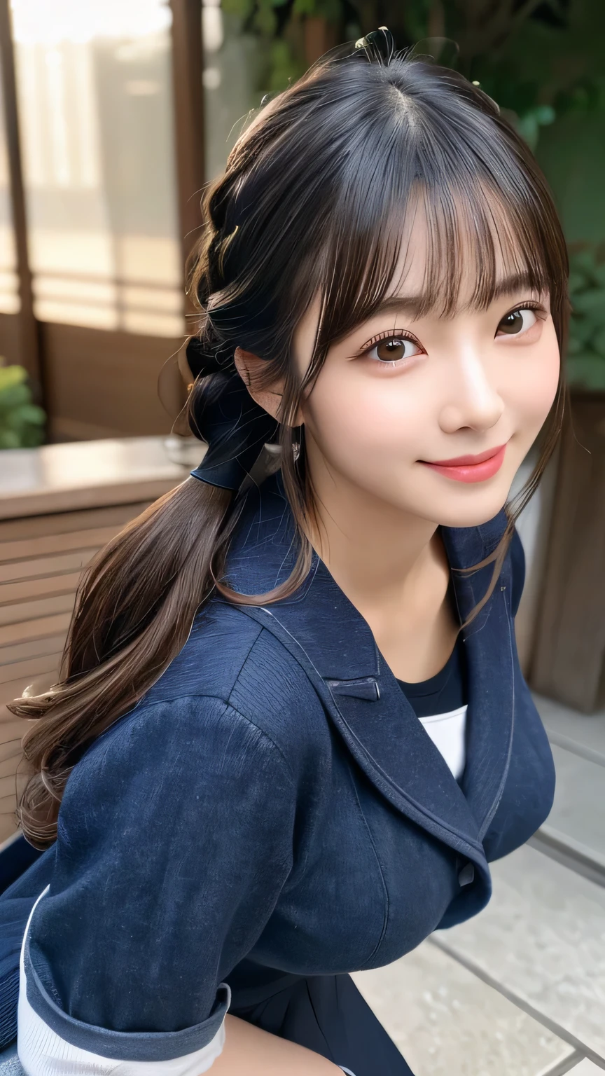 (masterpiece:1.3), (8K, Photorealistic, Raw photo, Best image quality: 1.4), Japanese schoolgirl、A full-body shot facing forward，new shoes、Shoes are visible、From head to toe、Less exposure、Trendy clothes、socks、Black shoes，Natural color lip，(Random Hairstyles:1.2)、Cleavage:1.2、Super detailed face、Attention to detail、double eyelid、Put your ????? together、Sharp focus:1.2、Beautiful woman:1.4、Highest quality、masterpiece、超A high resolution、(Photorealistic:1.4)、Highly detailed and professionally lit smile、