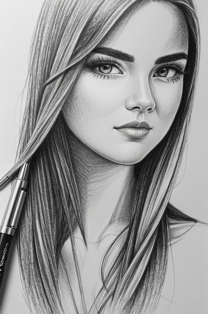 A pencil sketch 