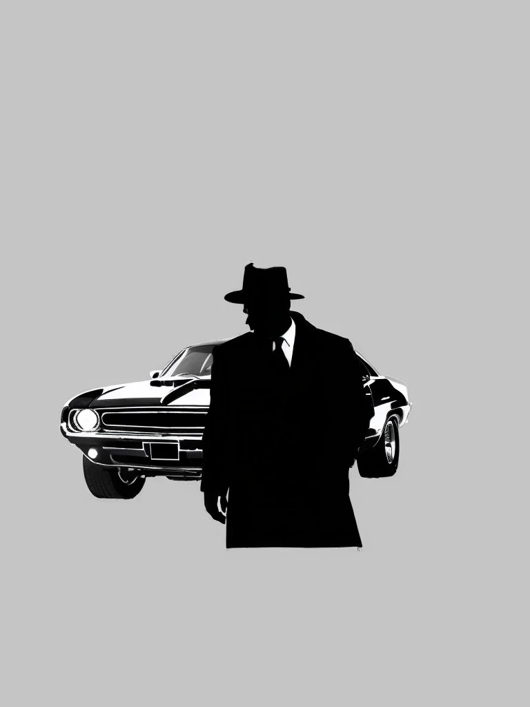 Add a smoke effect rising from under the car covering the corners of the image