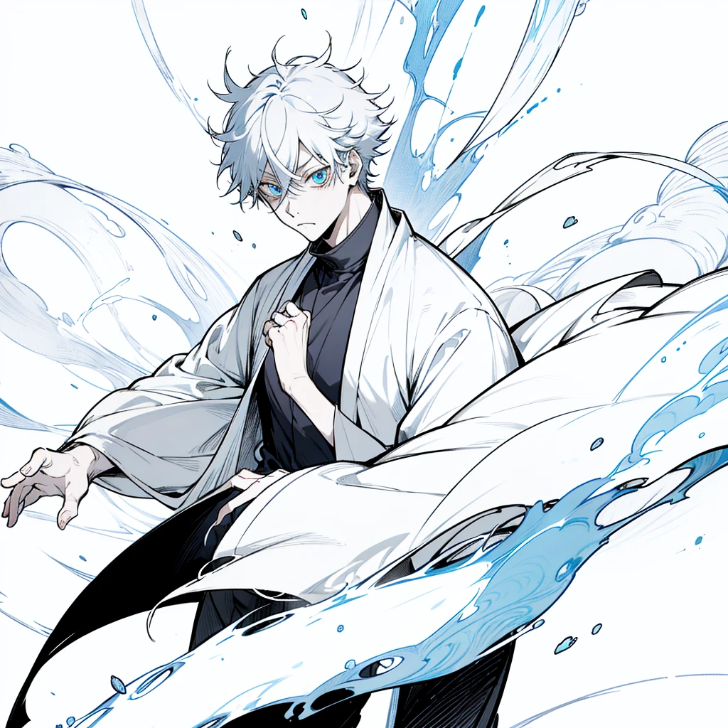 mage, jujutsu kaisen, sukuna, boy, eye red, eye blue, mad, rpg